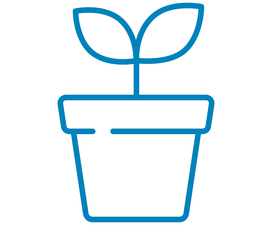 plant in pot icon
